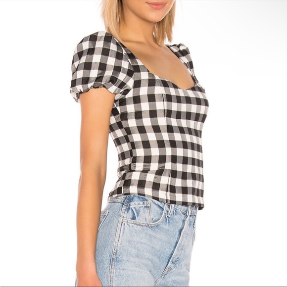 LPA Rina Top in black & white - Picture 8 of 9